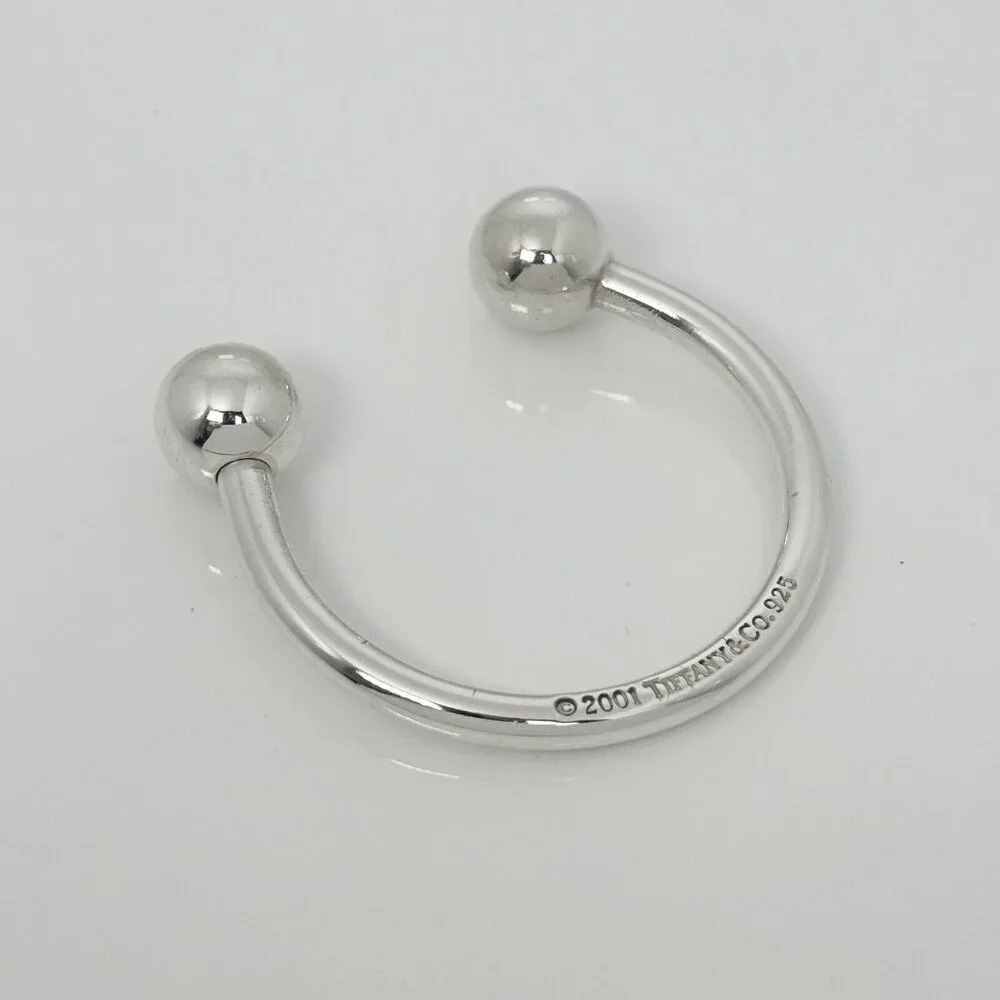 Tiffany & Co Extra Large Horseshoe Key Ring Chain Keyring Keychain